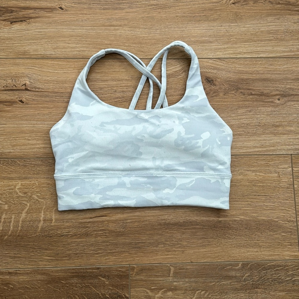 Lululemon athletic top! White Camo!